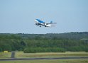 Lufthansa Airbus A 380 zu Besuch Flughafen Koeln Bonn P117